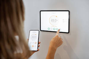 comodidad domotica control temperatura