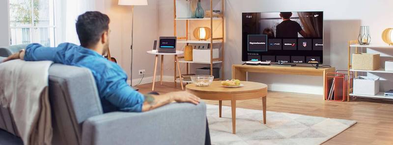 confort en la domotica cine inteligente