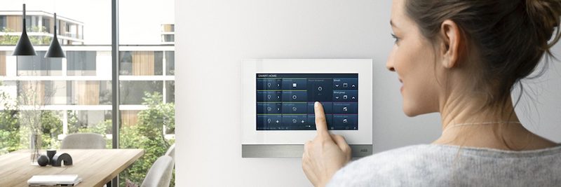 panel de seguridad domotica