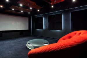 sala de cine en casa