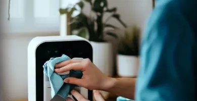 como limpiar dispositivos inteligentes domoticos