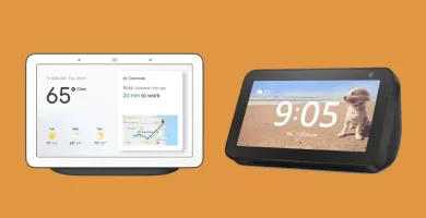 como limpiar google nest hub y amazon echo show
