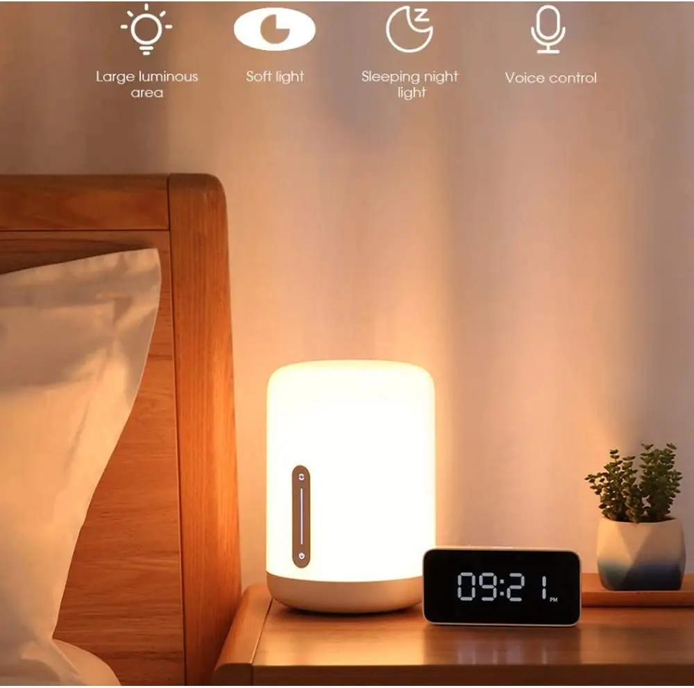 thumbnail image 2 of Bruggex Voice Activated LED Desk Lamp | 3-Color Dimmable Office Light With USB | 600 Lumens 2 of 5