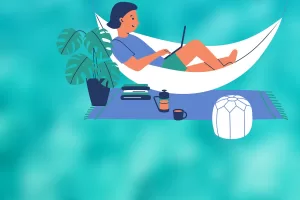ambiente perfecto para teletrabajo